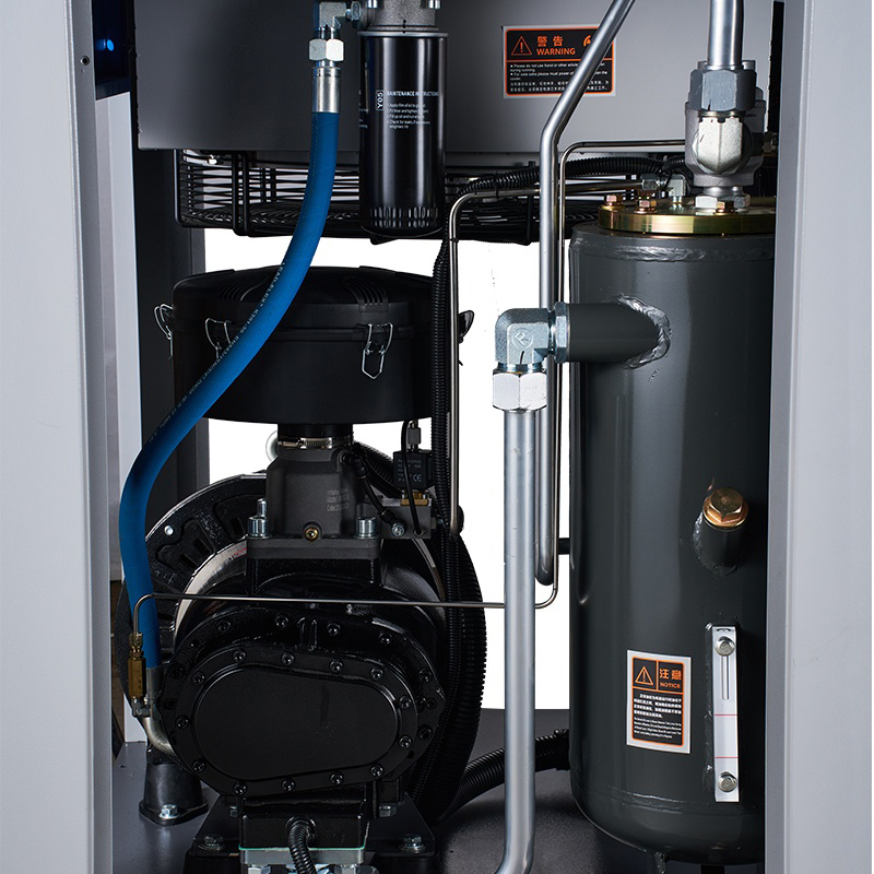 Compresseur d'air à vis à intégration coaxiale VSD PM