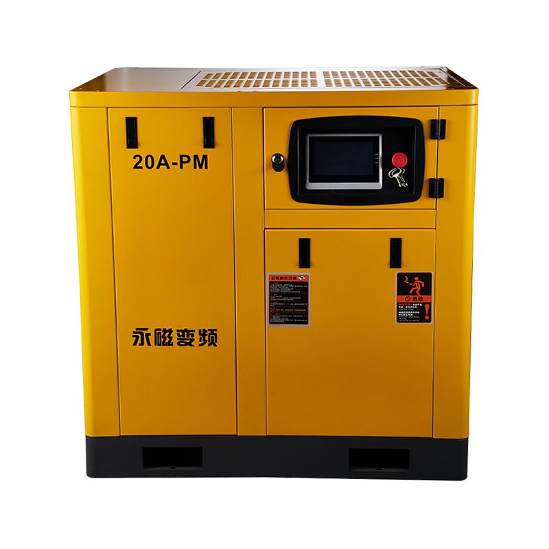 Compresseur d'air à vis à intégration coaxiale VSD PM