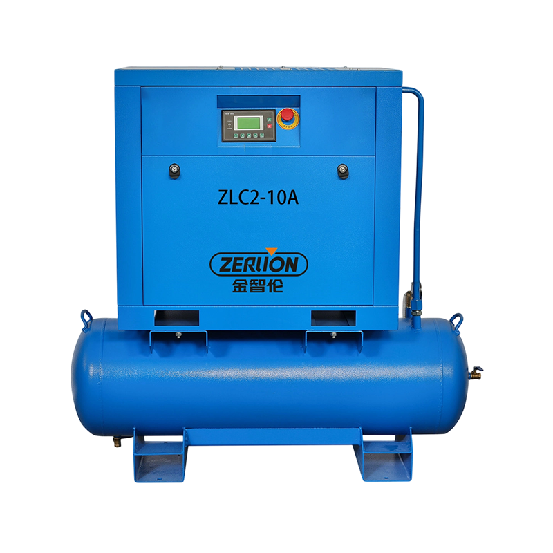 Compresseur d'air à vis deux en un