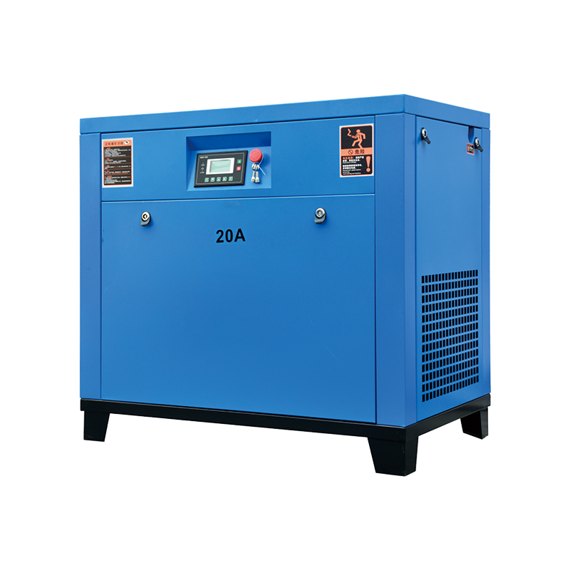 Compresseur d'air à vis standard d'exportation à entraînement par courroie